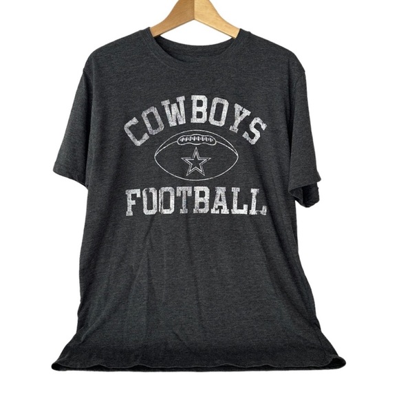 *RELISTED* Dallas Cowboys Authentic Short Sleeve Grey T-Shirt Men’s Size Large - Picture 2 of 8